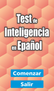 Test de Inteligencia en Español screenshot 2