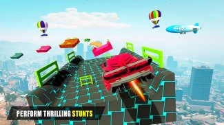 Crazy Extreme Stunts Car Game screenshot 0