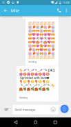 Love Art - Emoji Keyboard screenshot 1