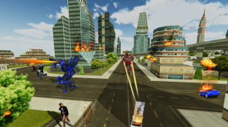 Future Robot Fight - Flying Robot Rescue Sniper screenshot 4