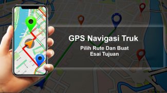 Truk GPS - Navigasi, Petunjuk Arah, Pencari Rute screenshot 3