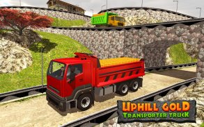 Supir Truk Transporter Emas: Game Mengemudi Truk screenshot 7