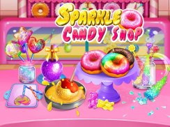 Sparkle Princess Candy Shop - Glitter Desserts! screenshot 0