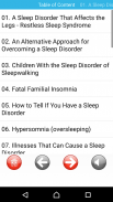 Sleep Disorders And Problems screenshot 0