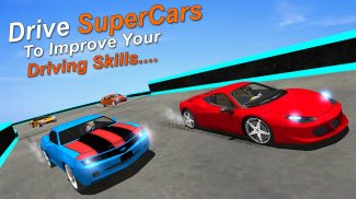 GT Racing: Skydrive stunt Timeless Race simulator screenshot 3