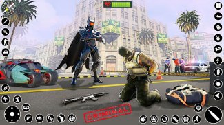 Bat Superhero Man Hero Games screenshot 1