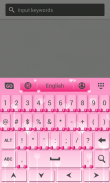 Cute Pink Keyboard screenshot 5