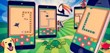 Not Only Snakes - Snake Game with cute Animals screenshot 6