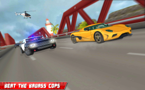 Racing Challenger Highway Police Chase:Free Games screenshot 1