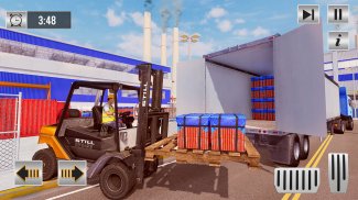 US Cargo Truck Transport- Truck Driving Simulator screenshot 2