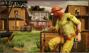 Cowboy Gang War Fight : Western Gang Shooting 3D screenshot 0