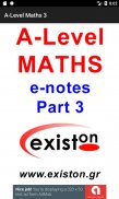 A-Level Mathematics (Part 3) screenshot 0