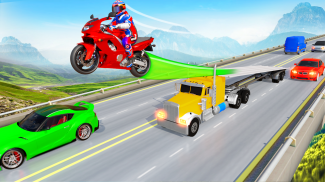 Police Bike Highway Rider: Traffic Racing Games screenshot 2