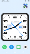 Square Analog Clock-7 screenshot 10