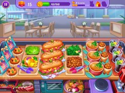 Cooking Crush: ресторан еда игра с тайм менеджмент screenshot 14