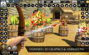 Watermelon Archery Games 3D screenshot 3
