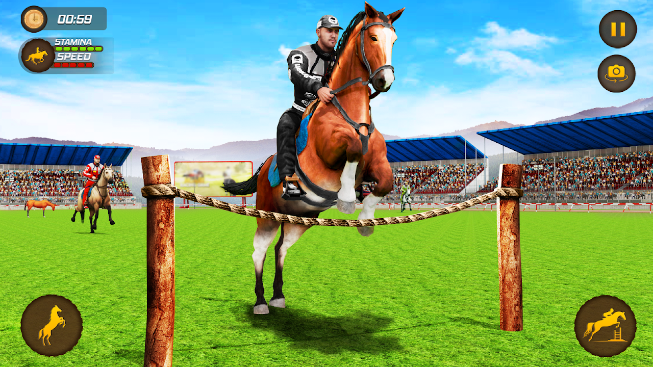 Download do APK de jogo de equitação - simulador de cavalo 3d