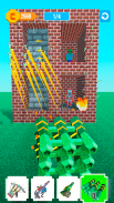 Burn it Down! 3D Pixel Jeu screenshot 0