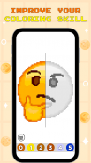 Emoji Pixel Art Coloring Book screenshot 0