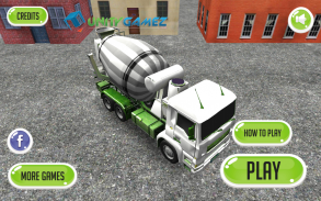 Construction Truck Parking 3D screenshot 0