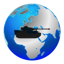 World Military Map Icon