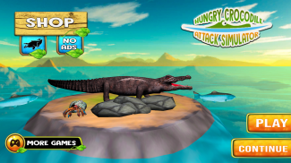 Hungry Crocodile Attack Simulator 2019 screenshot 2