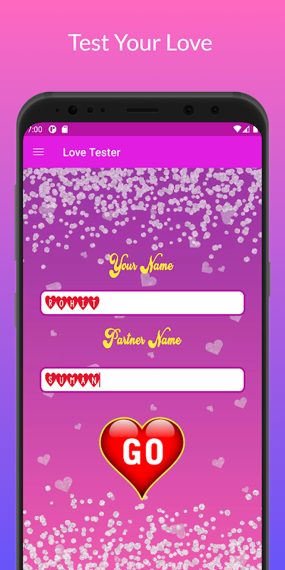 Game test love name FLAMES
