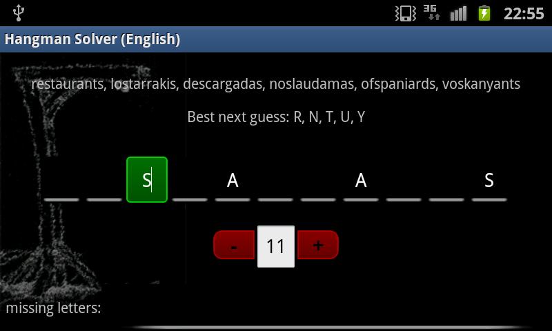 Hangman Solver (English) | Download APK for Android - Aptoide