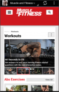 Muscle e Fitness screenshot 1