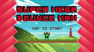 Supper Mega Bounce Man - Jungle Adventure screenshot 0