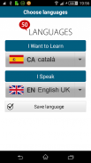 Learn Catalan - 50 languages screenshot 1