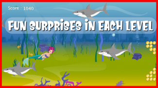 Mermaid Shark Attack : Girl Game screenshot 1
