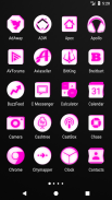 Inverted White and Pink Icon Pack v2 screenshot 1