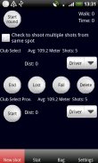 Golf GPS Club Length screenshot 1