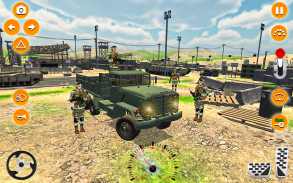 Army Truck Driving 3D Games screenshot 2