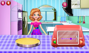 सैंड्रा खाना पकाने के खेल screenshot 2