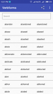 Verb forms -Complete List English Verbs Dictionary screenshot 3