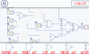 Logic Gates - Electronic Simul screenshot 1