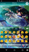 Taurus Emoji Keyboard Theme screenshot 2