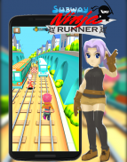 Subway Ninja Runner Go! screenshot 5