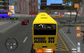 Schoolbus Driving Simulator screenshot 0