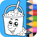 Kinder Färbung Spiel Icon
