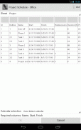 Project Schedule - Office screenshot 4