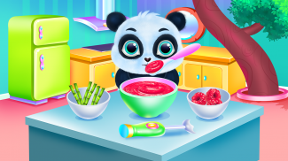 Cute Panda Caring and Dressup screenshot 0