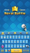 Royal Battle Keyboard Theme screenshot 0