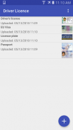 Driver Licence : Secure Docs Storage screenshot 1