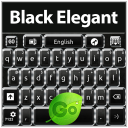 黑色优雅的键盘 Icon