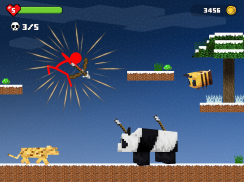 Stick-man Battle - Craft World screenshot 0