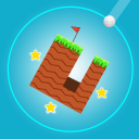 Golf putter ball 360 Icon