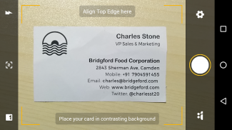 Card Scanner - business cards screenshot 2